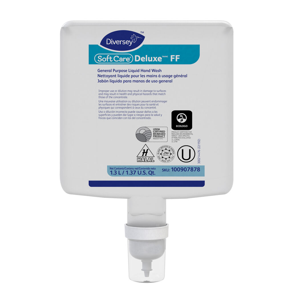 Soft Care® Deluxe, 1.3L, 6/CT - Savon liquide pour les mains à usage général